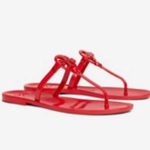 Tory Burch Mini Miller Jelly Thong Sandals
